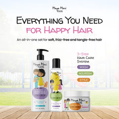 Maya Mari 2-in-1 shampoo and conditioner bottle for easy wash day