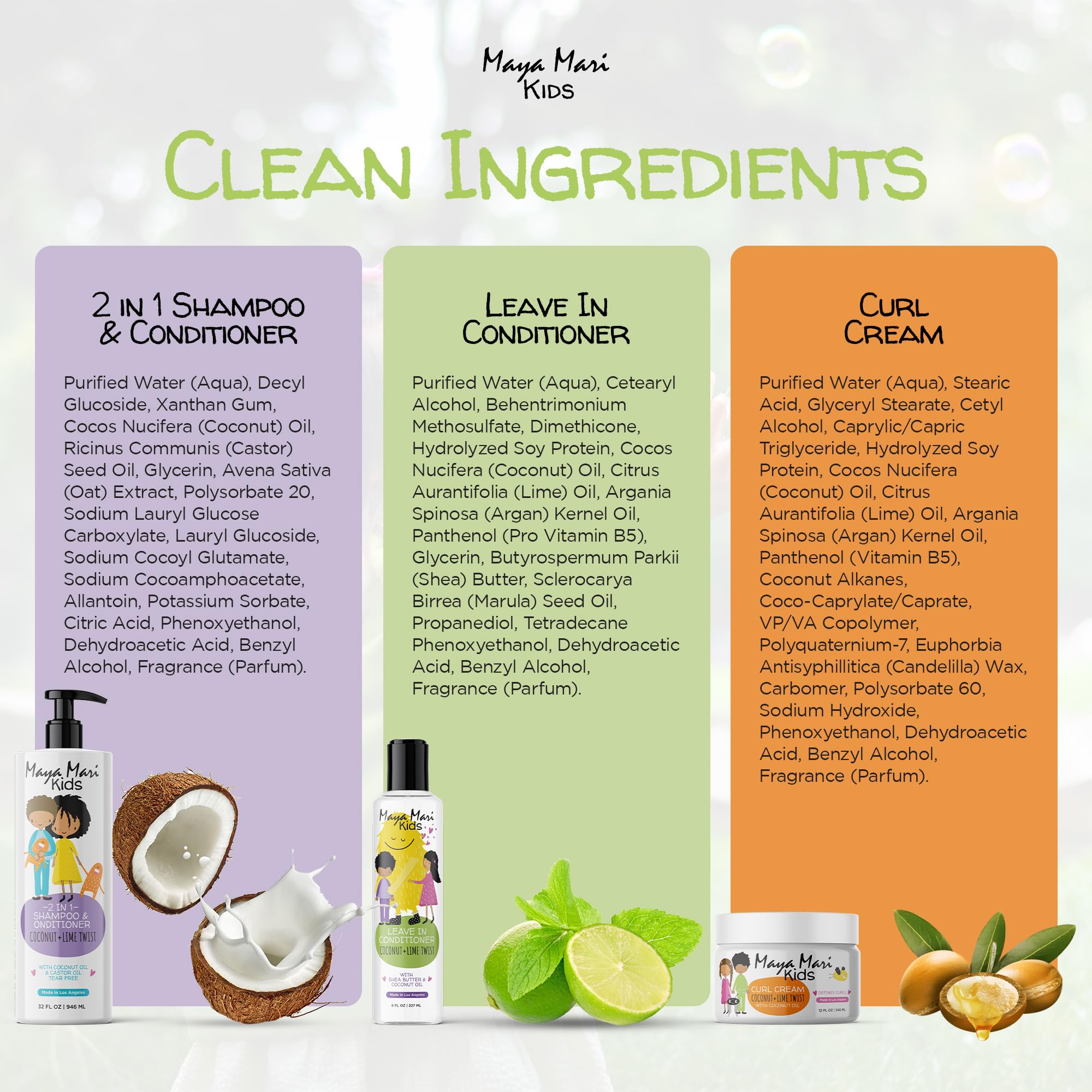 Maya Mari long-lasting hydration keeps hair soft and shiny