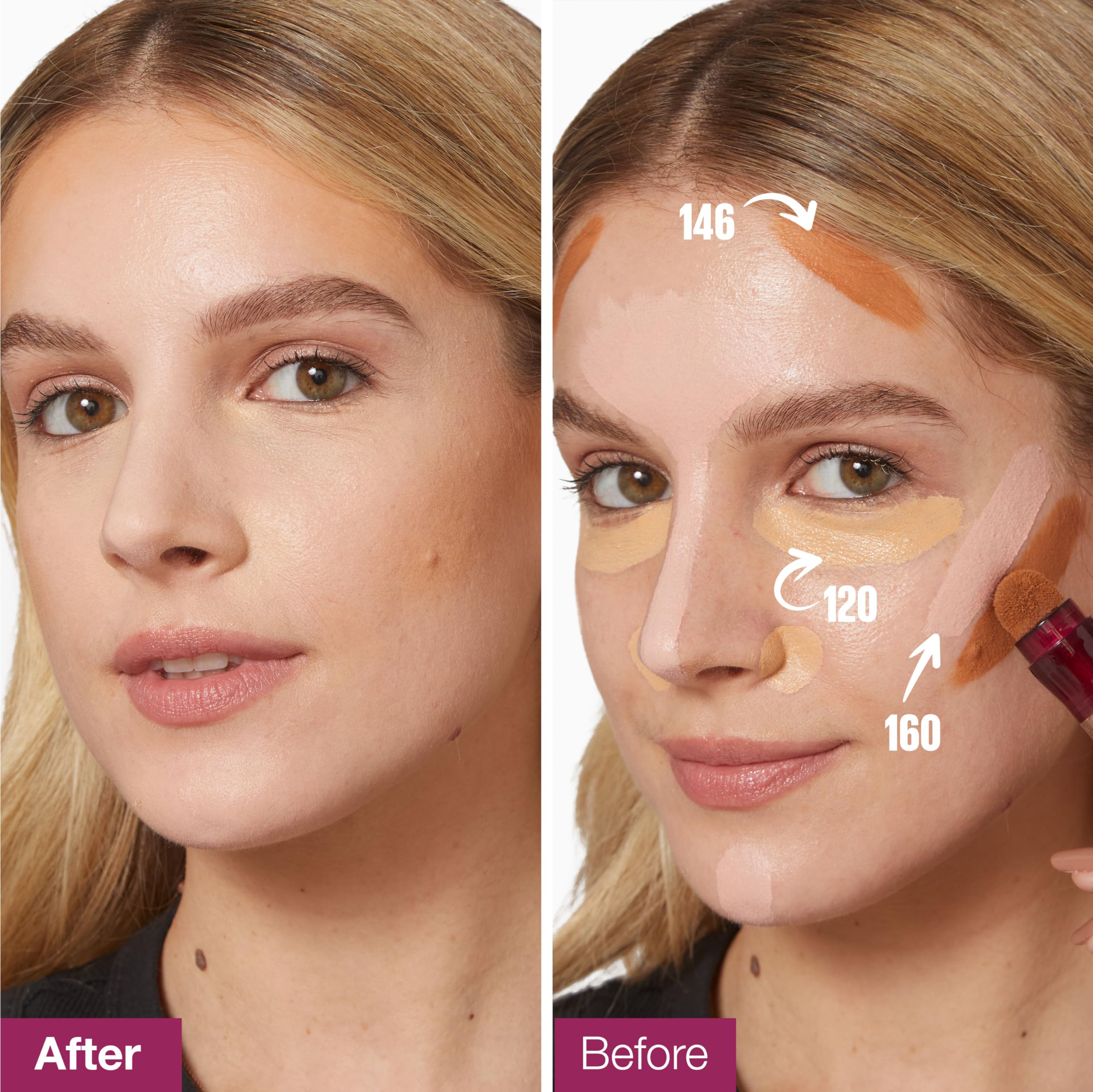 Maybelline Age Rewind with Haloxyl and goji berry for anti-dark-circle care.