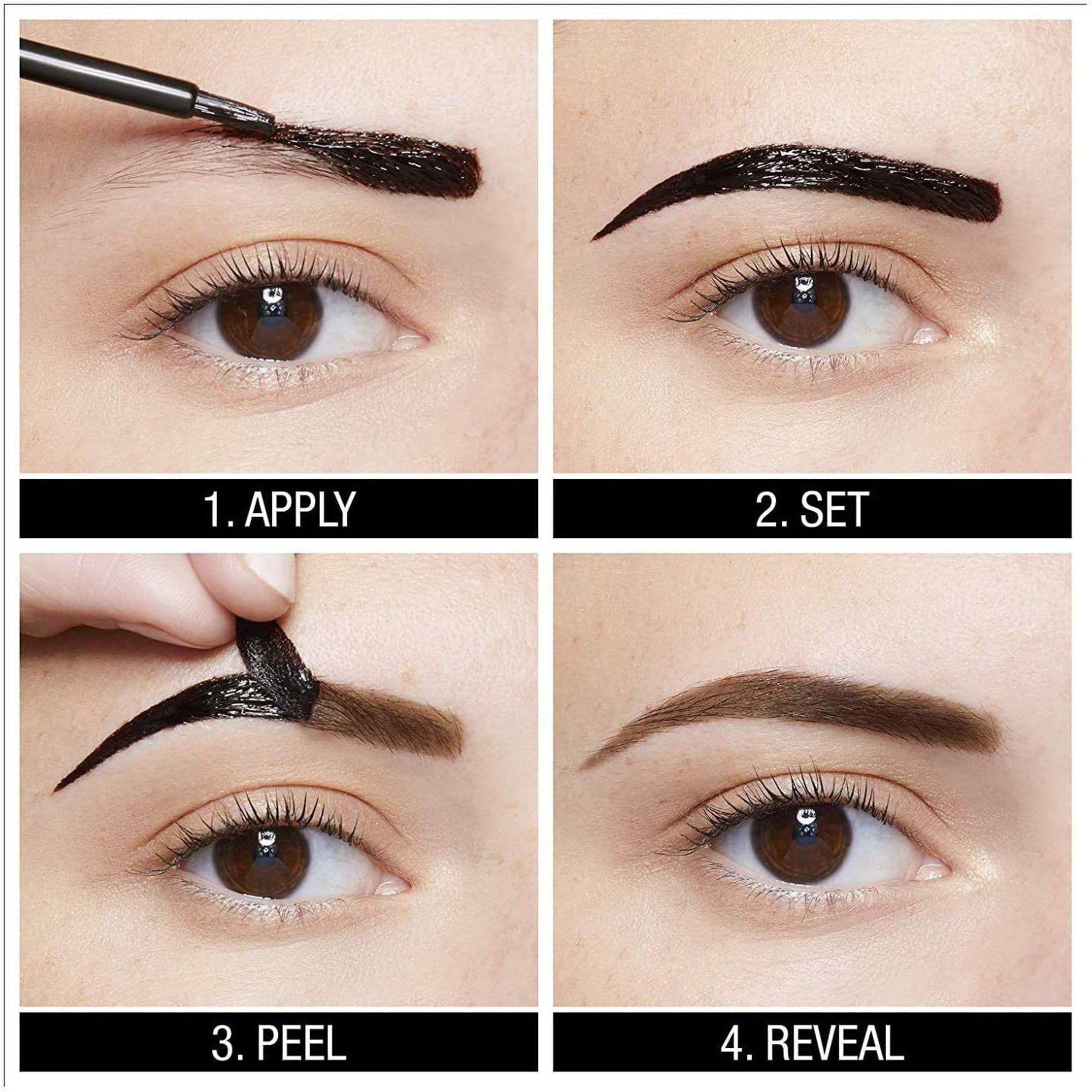 Maybelline Brow Tattoo stays smudge-proof up to 72 hours