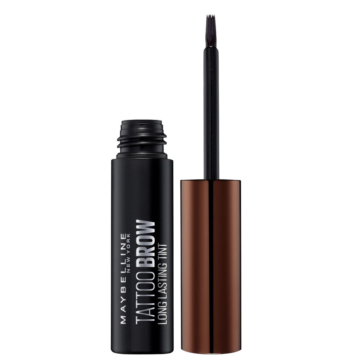 Maybelline Brow Tattoo tint application showcases natural brow definition
