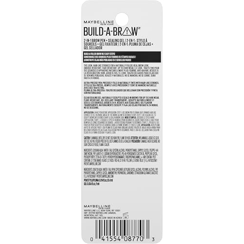 Maybelline Build-A-Brow 24-hour wear option boosts confidence with defined brows
