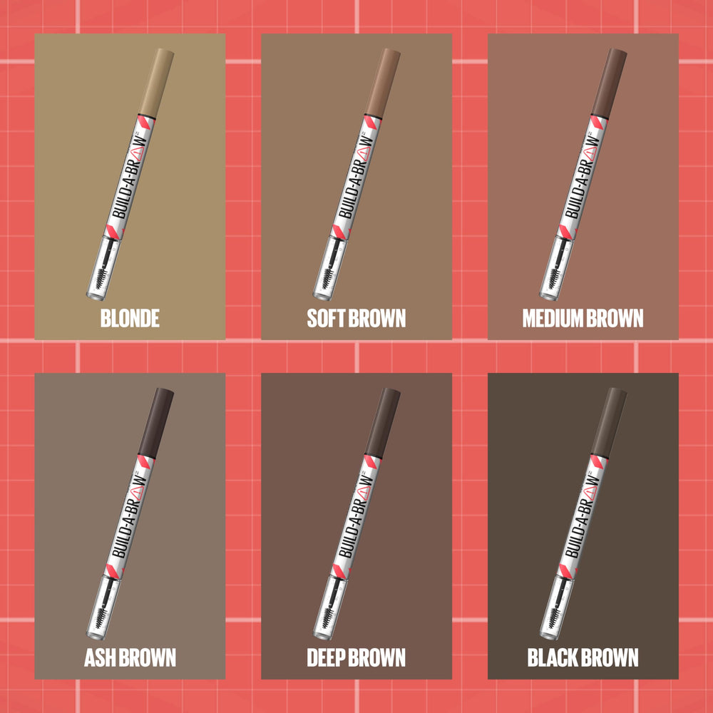 Maybelline Build-A-Brow pen requires a shake before use.