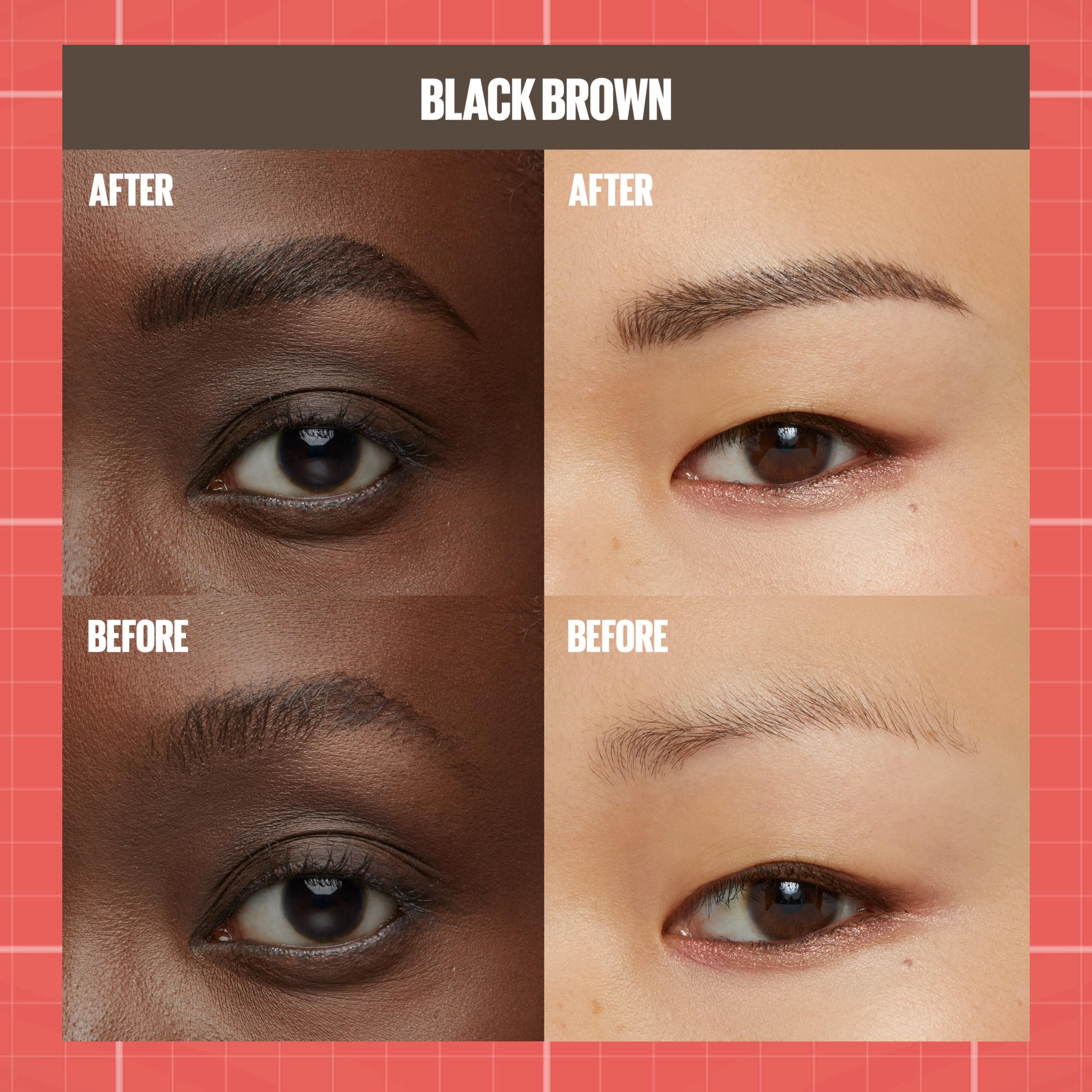 Maybelline Build-A-Brow waterproof wear stays defined through workouts