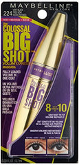 Maybelline Colossal Big Shot wand shows wavy bristles cradle lashes