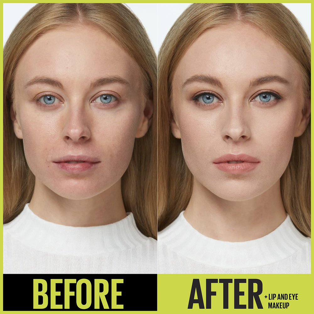 Dermatologist-tested Maybelline Super Stay foundation suitable for daily use