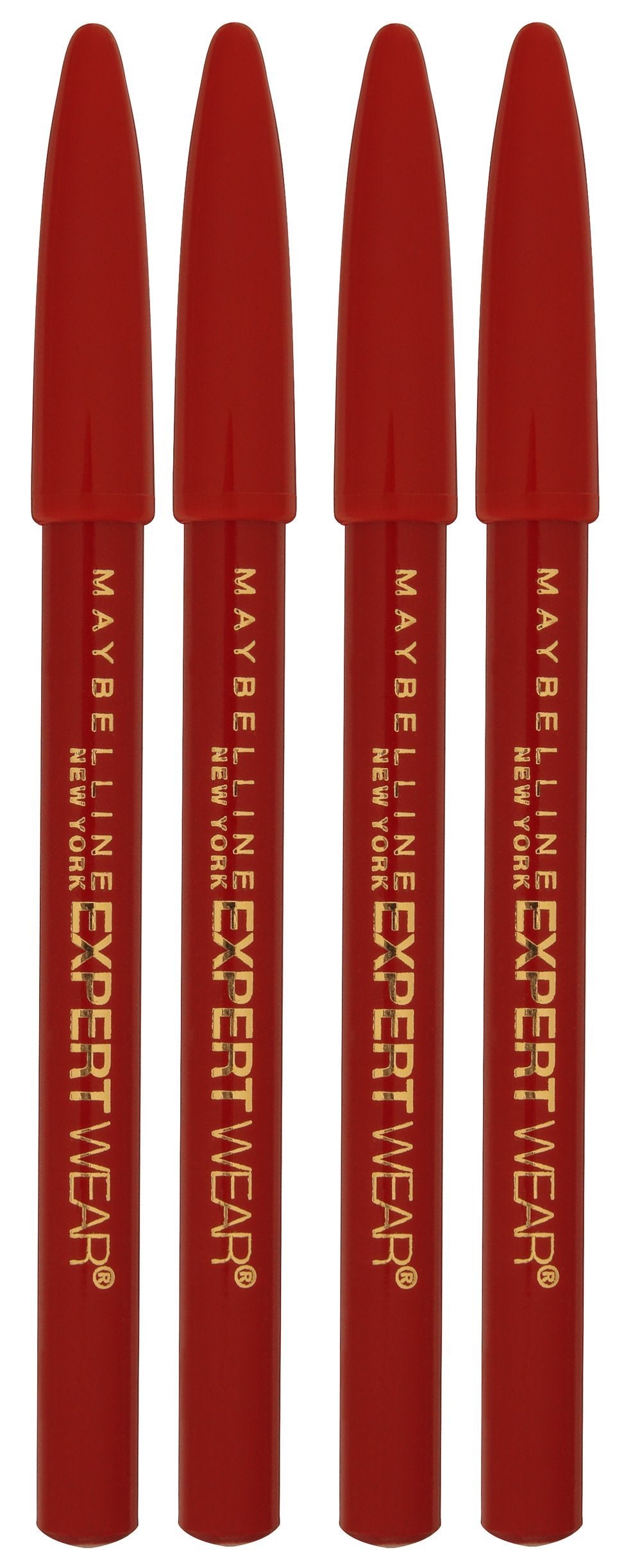 Maybelline Expert Wear Twin Brow & Eye Pencil Blonde brows close-up shows creamy blendable texture