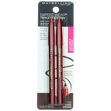 Maybelline Expert Wear brow pencil defines brows with smooth, controllable strokes