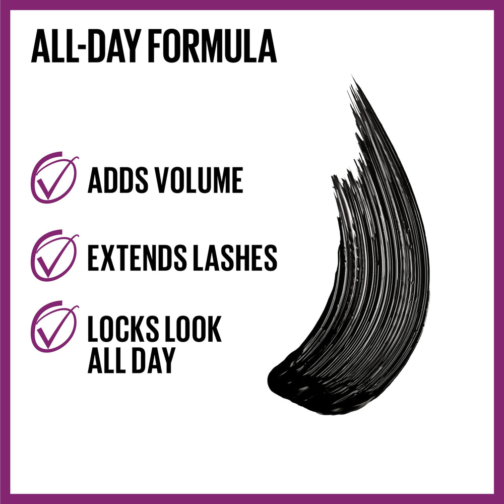 Maybelline Falsies Waterproof Mascara provides long-lasting, smudge-resistant definition for all-day wear