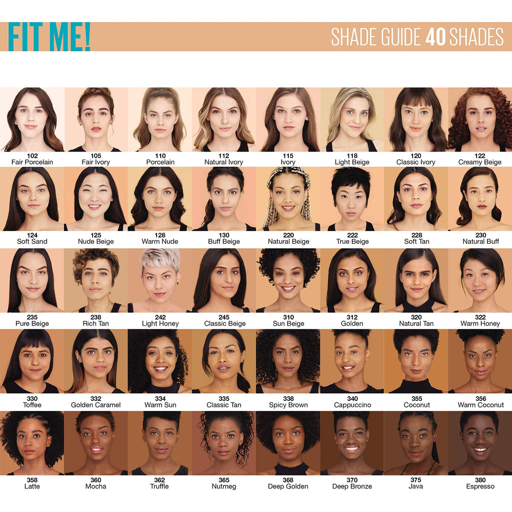 Maybelline Fit Me product is dermatologist tested and non-comedogenic.