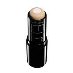 Maybelline Fit Me Shine Free Stick application demonstrates matte finish for oil control during daily wear.