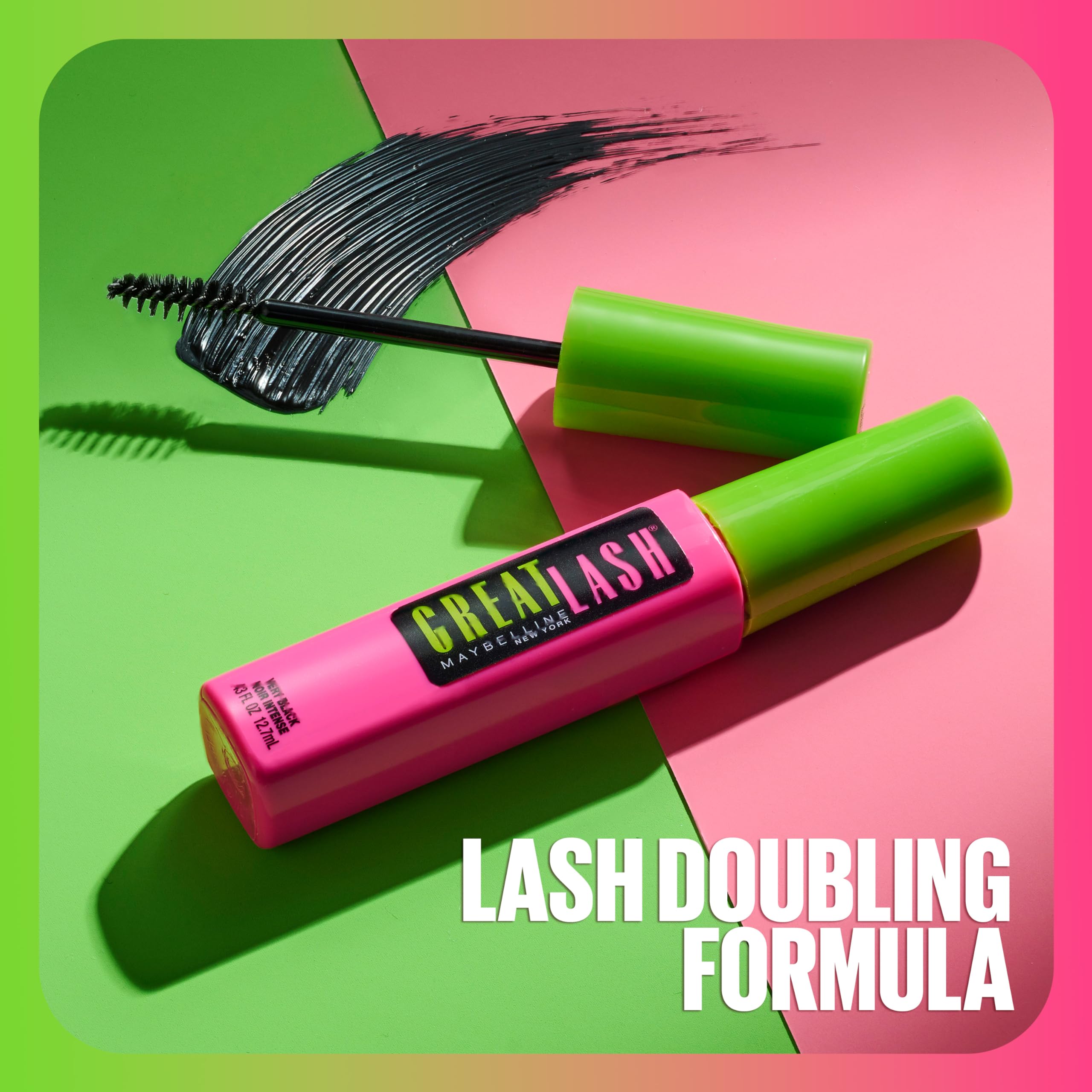 Maybelline Great Lash on eye delivers natural-looking definition