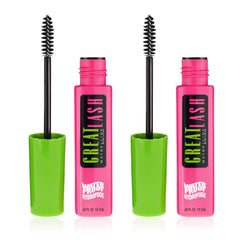 Maybelline Great Lash Waterproof mascara bottle close-up showing a reliable, long-lasting formula