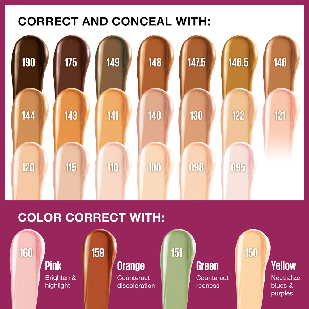 Maybelline Instant Age Rewind concealer fragrance-free formula is comfortable on sensitive skin.