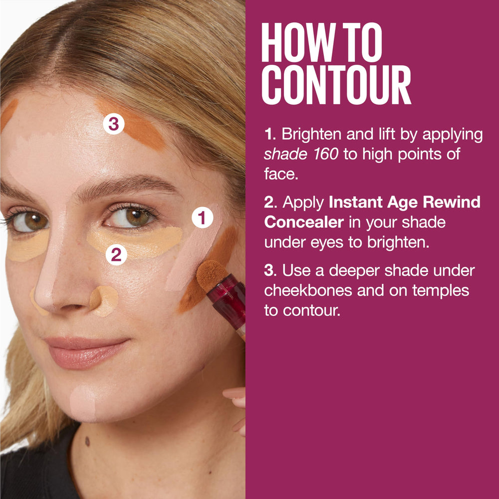 Maybelline Instant Age Rewind concealer packaging varies across shipments.