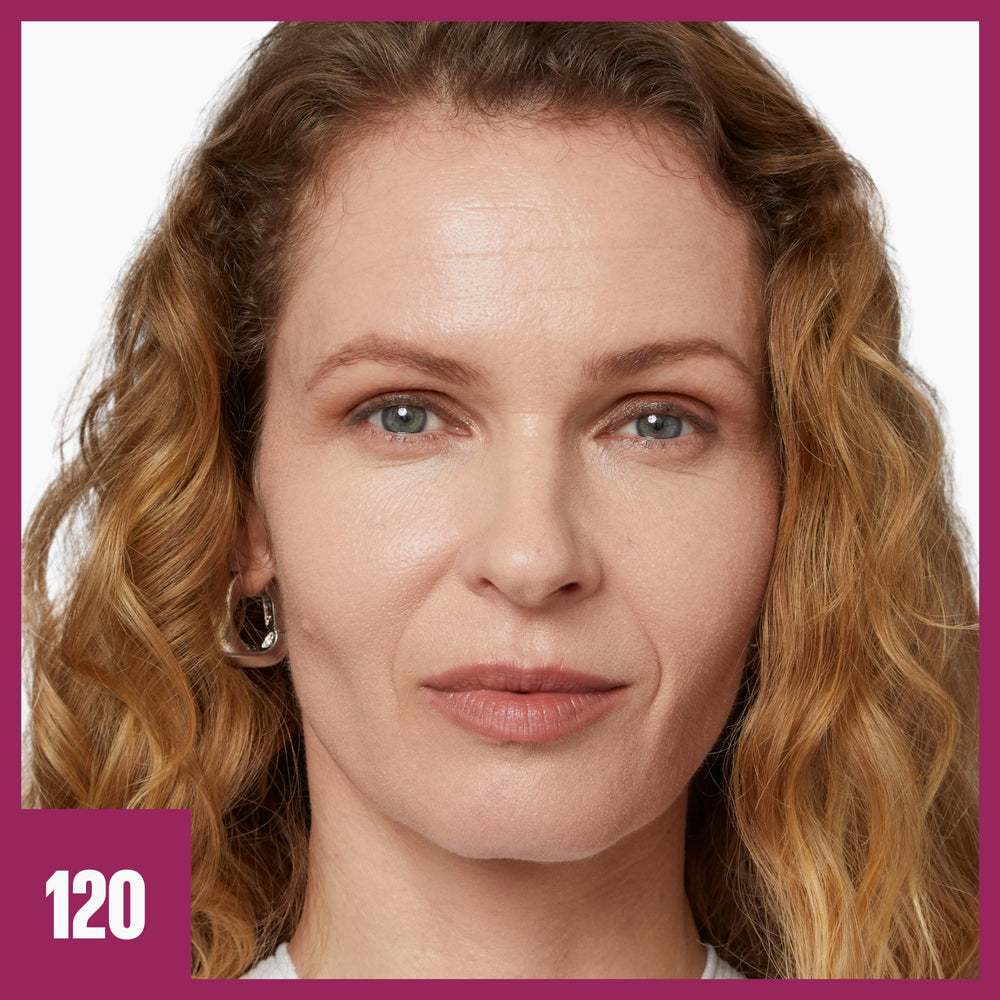 Maybelline Instant Age Rewind Eraser Foundation face application in natural daylight for smooth finish.