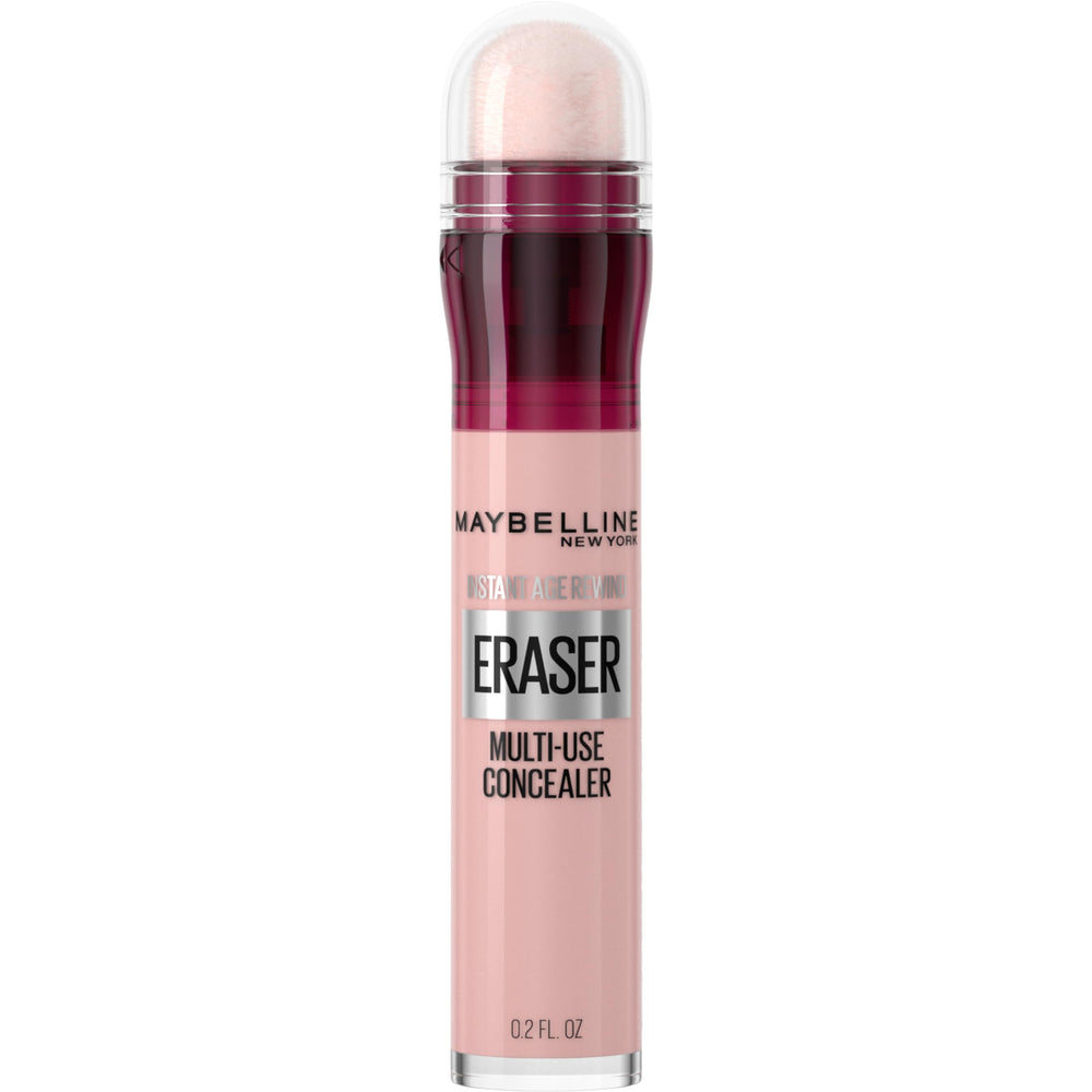 Maybelline Instant Age Rewind eraser under-eye shows quick brightening for dark circles.