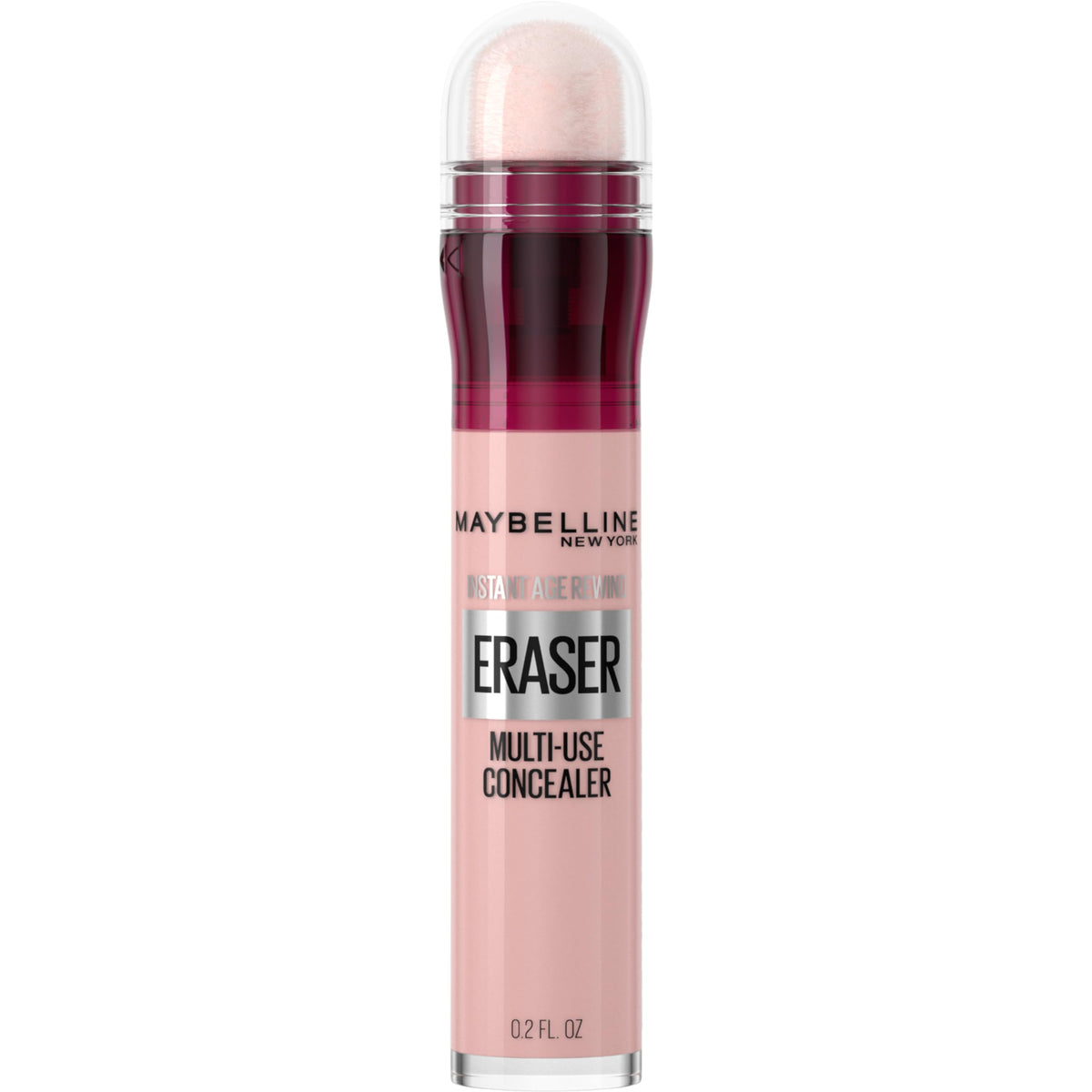 Maybelline Instant Age Rewind eraser under-eye shows quick brightening for dark circles.