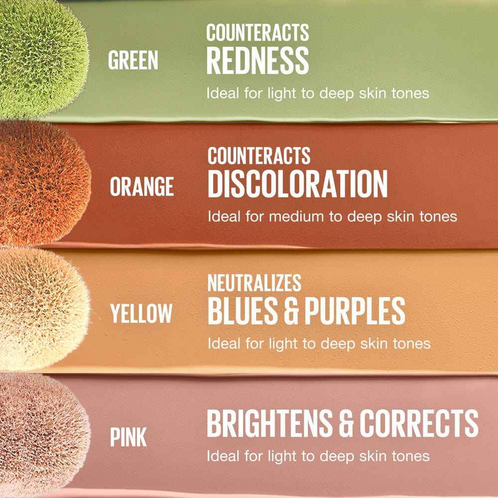 Maybelline Instant Eraser Orange shade swatch counteracts discoloration on medium to deep tones.