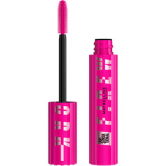Maybelline Lash Sensational Firework brush close-up shows lash separation and lift.