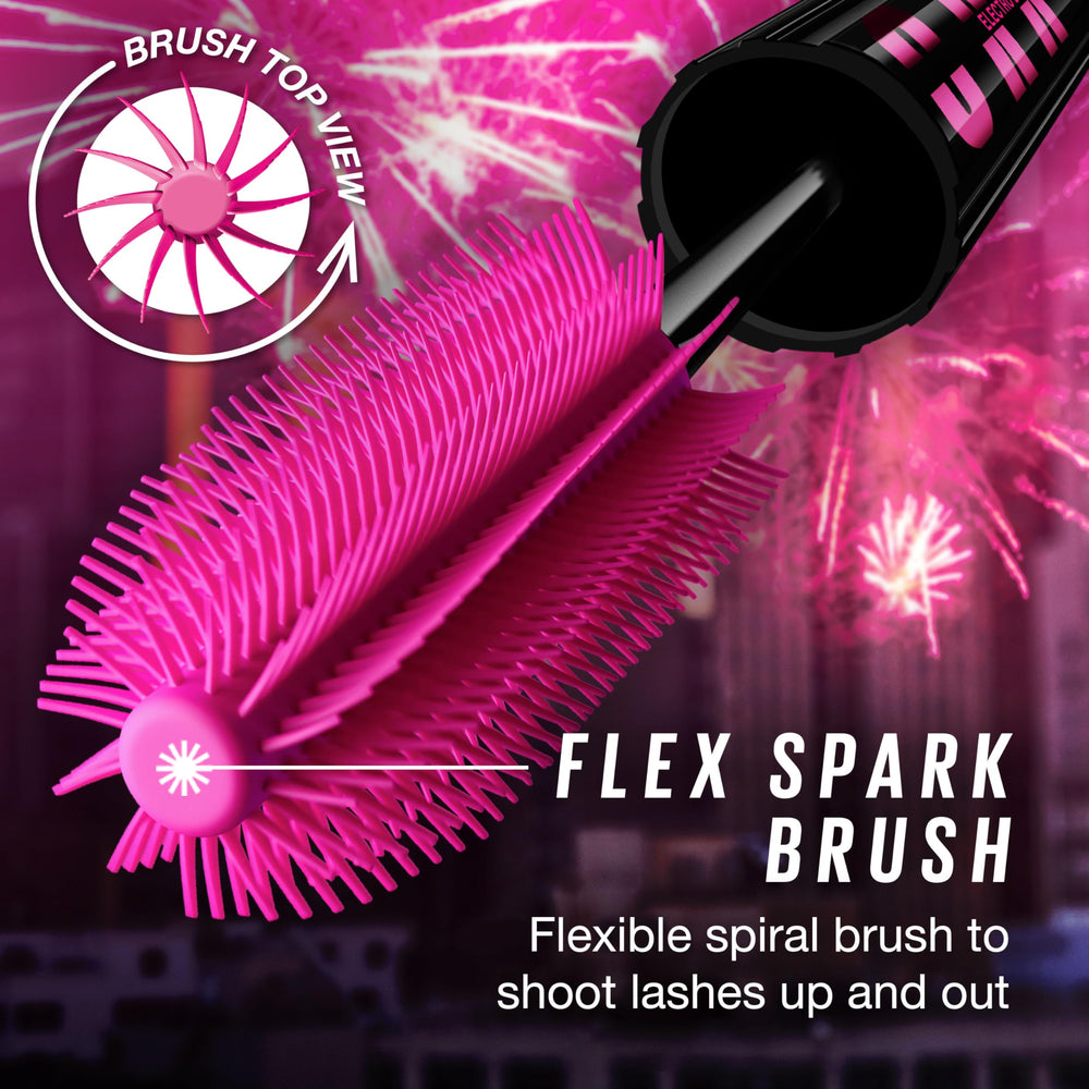 Maybelline Lash Sensational Firework lashes viewed 360 degrees for full flare.