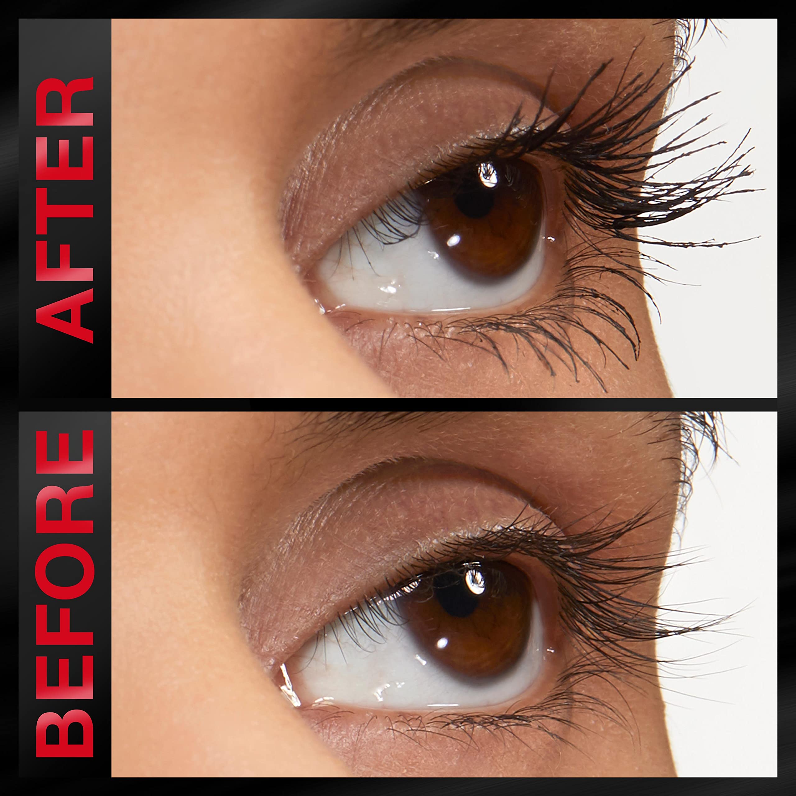 Producto apto para lentes de contacto y probado por oftalmólogos MAYBELLINE