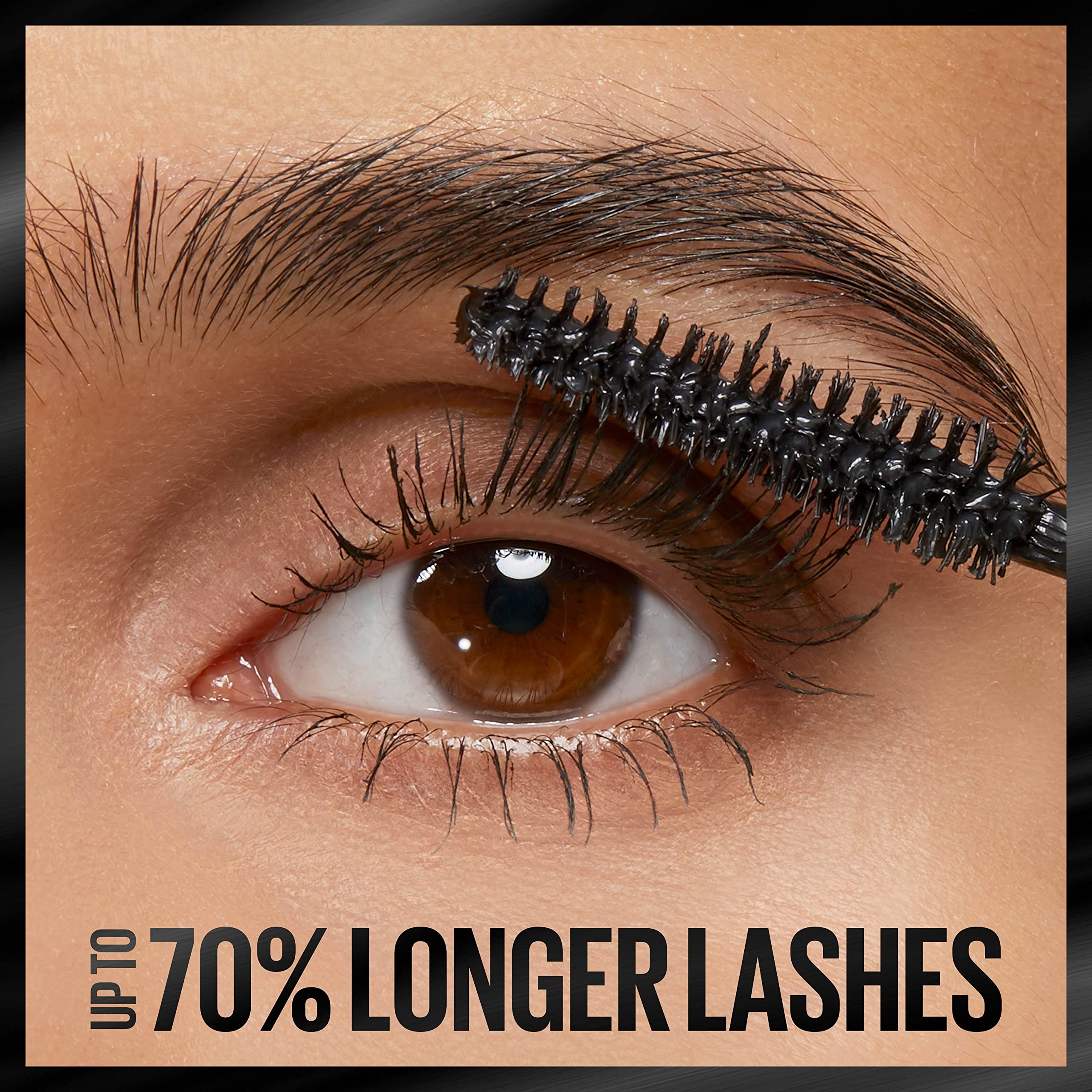 Acabado negro intenso y brillante de MAYBELLINE Lash Stiletto