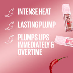 MAYBELLINE Lifter Gloss Plump heated sensation complements quick lip color touch-ups