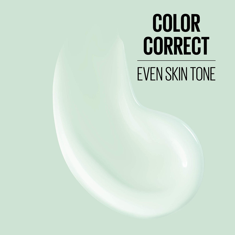Maybelline Master Prime skin-smoothing finish before foundation is set.