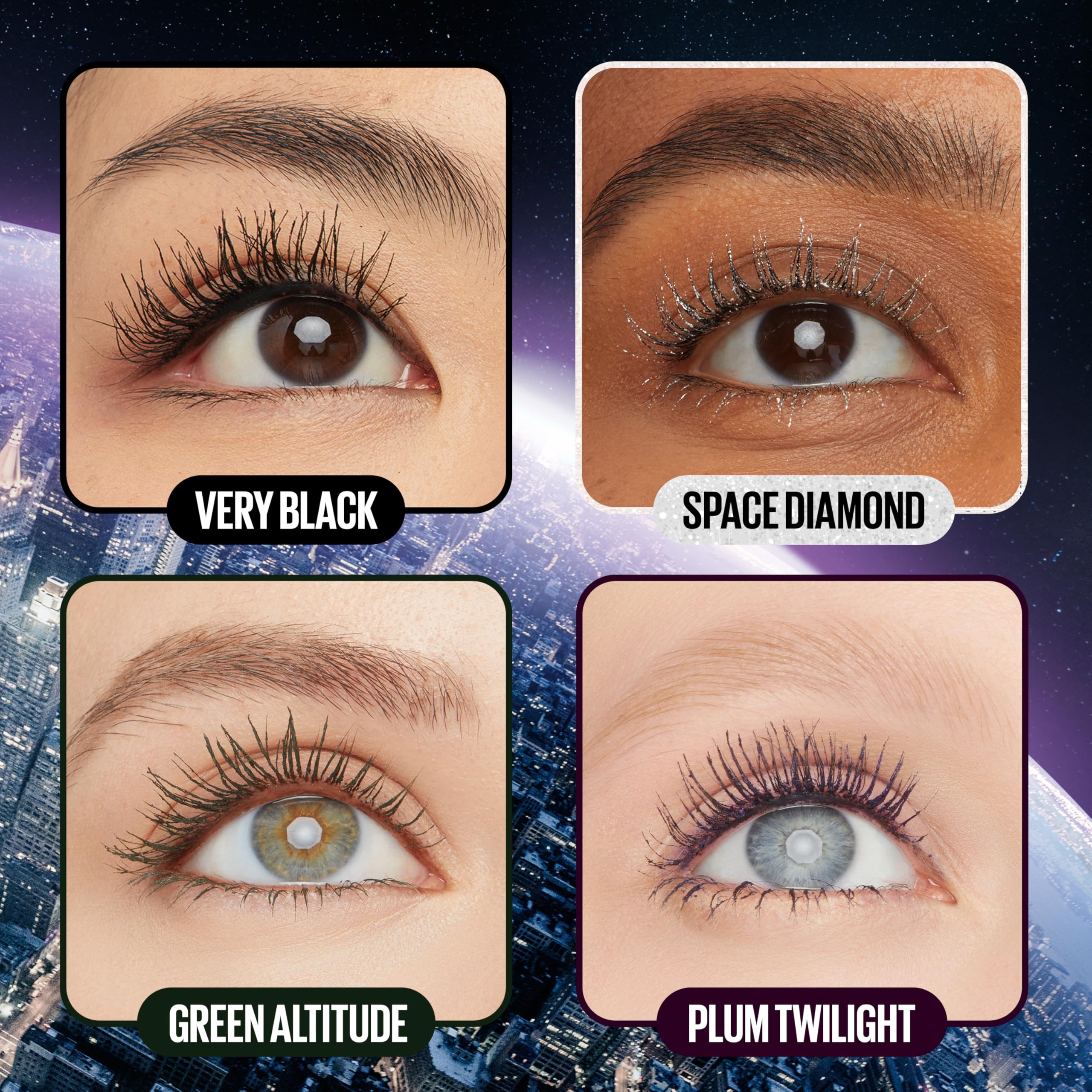 Maybelline Sky High packaging features a luxe cap for premium appeal.