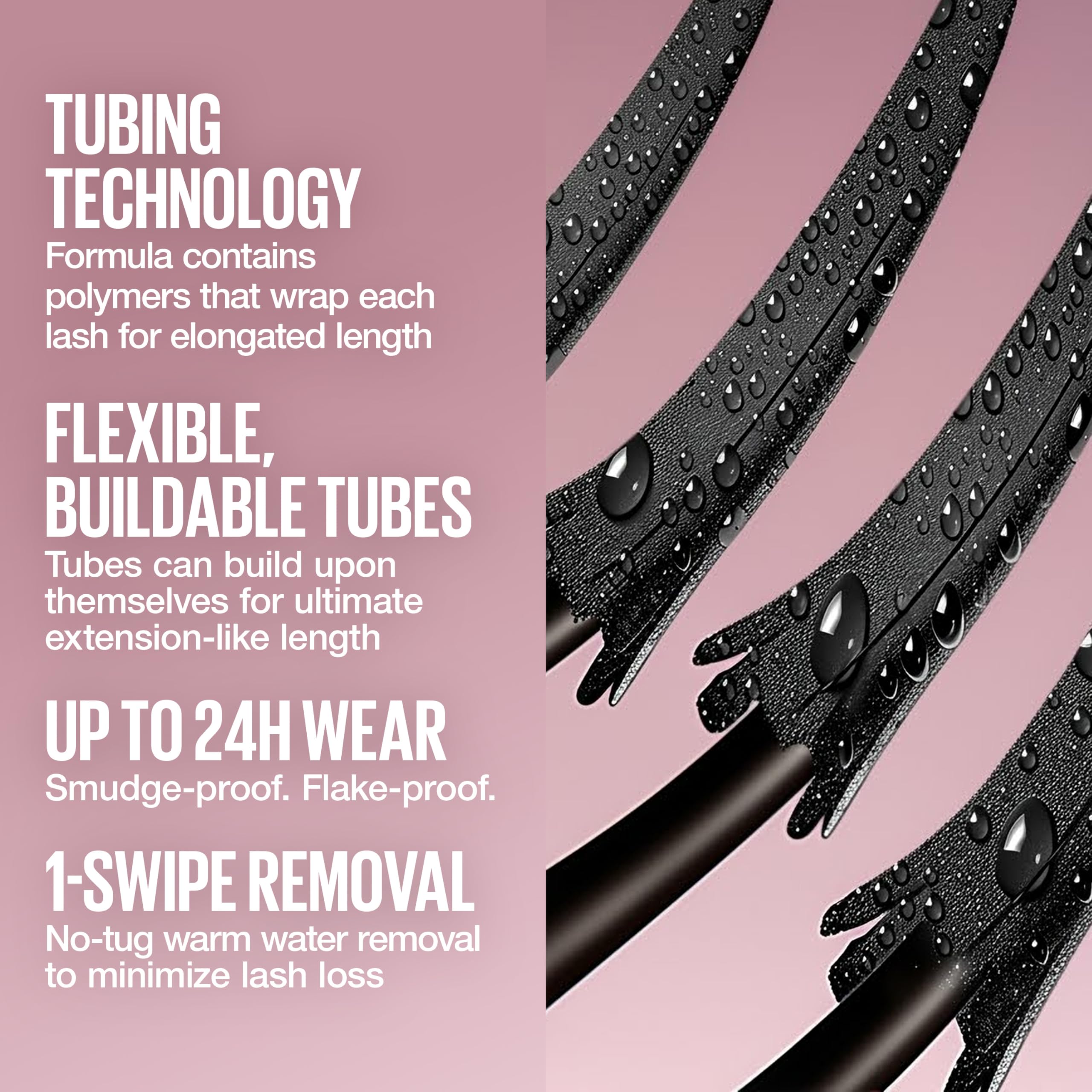 Maybelline tube beside everyday items showing compact travel-friendly size