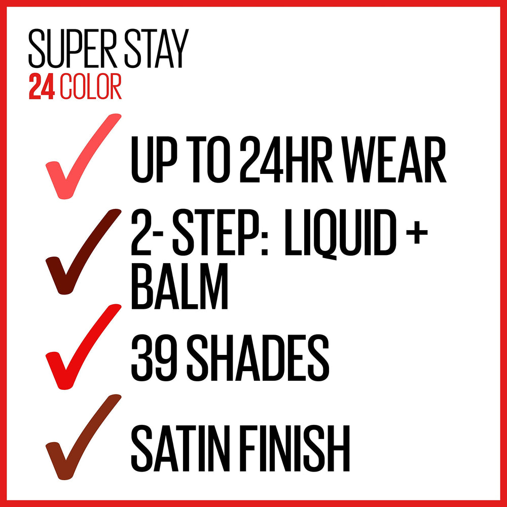 Maybelline Super Stay 24 eraser remover demo shows easy removal.