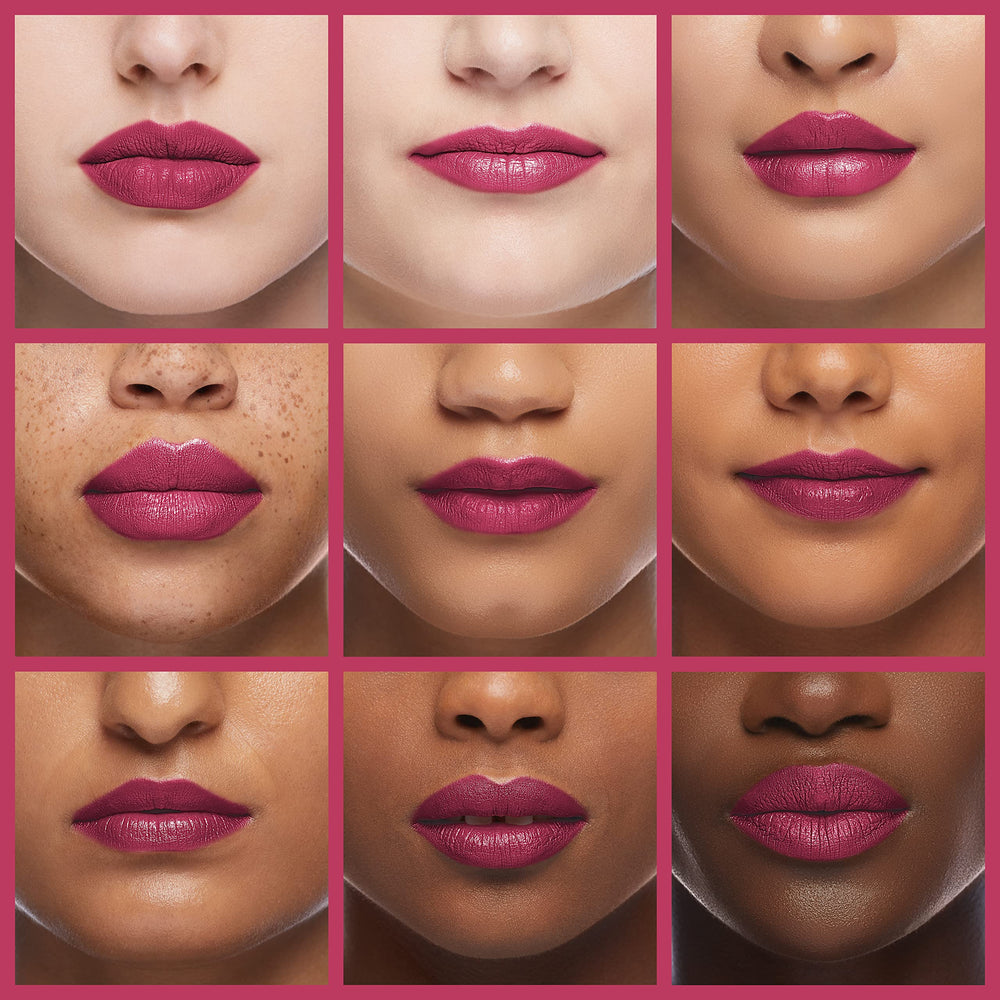Maybelline Super Stay 24 long-wear color closeup showcases rich mauve pink shade.