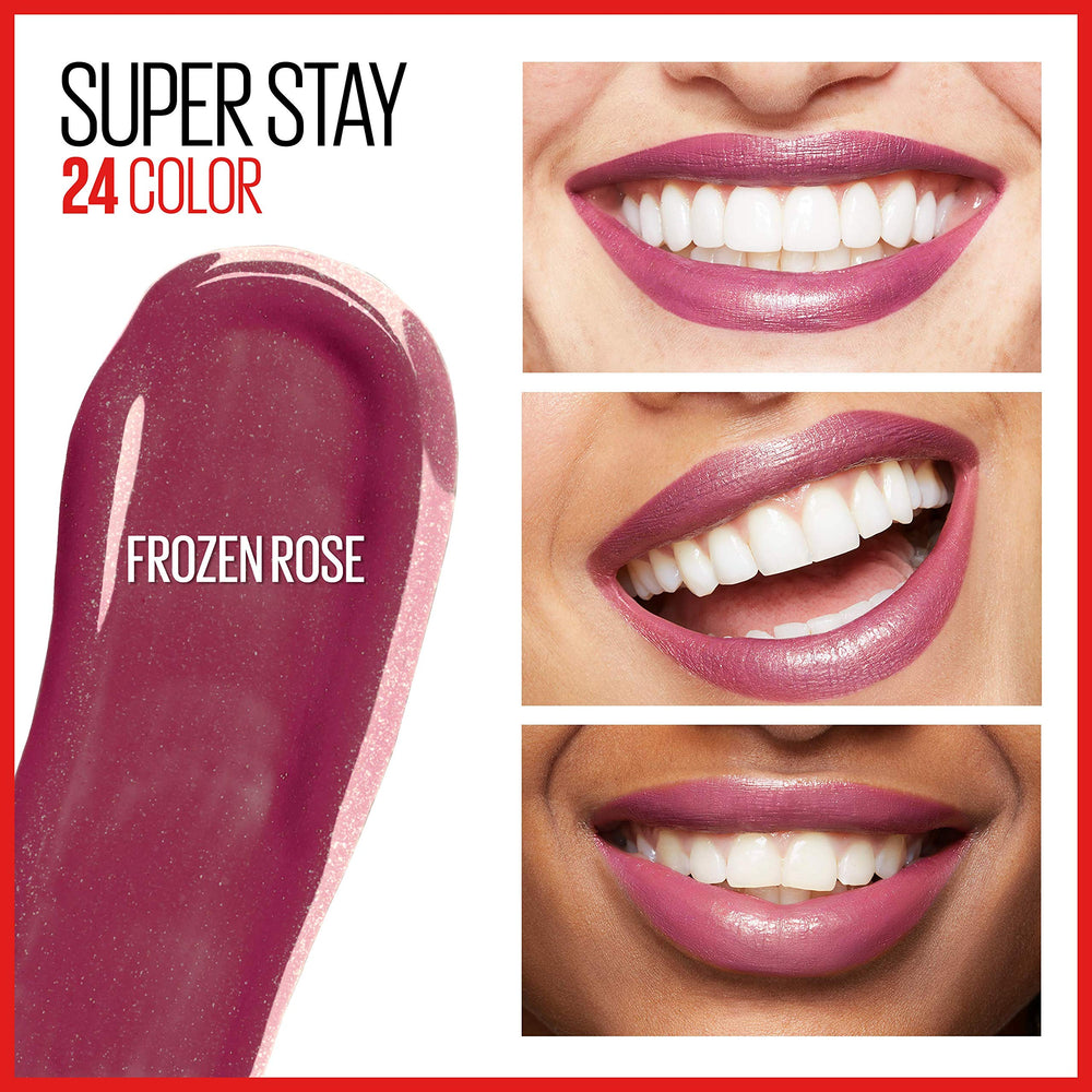 Maybelline Super Stay 24 micro-flex technology closeup highlights flexible, comfortable wear.