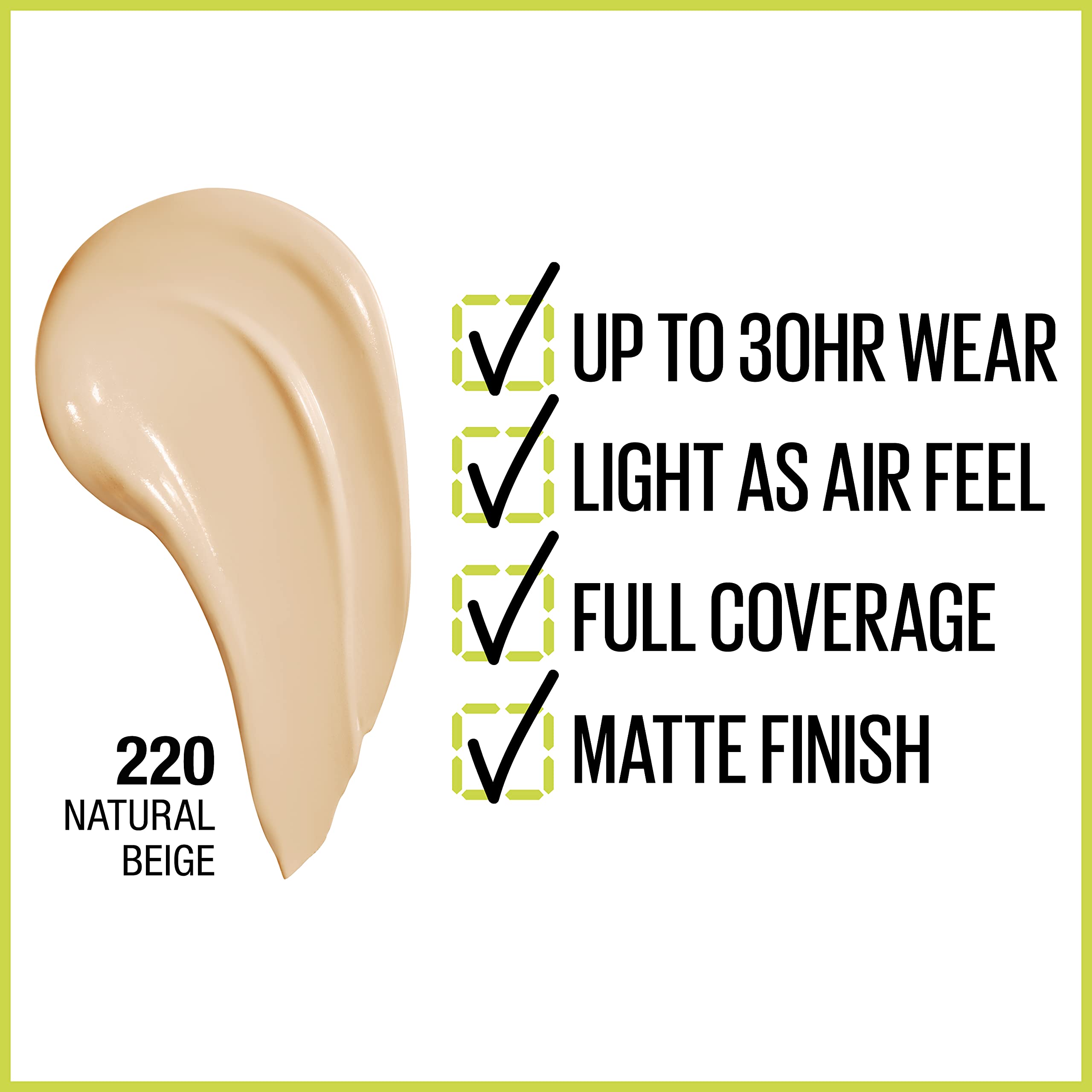 Maybelline Super Stay matte finish swatches display true color and oil-free wear.