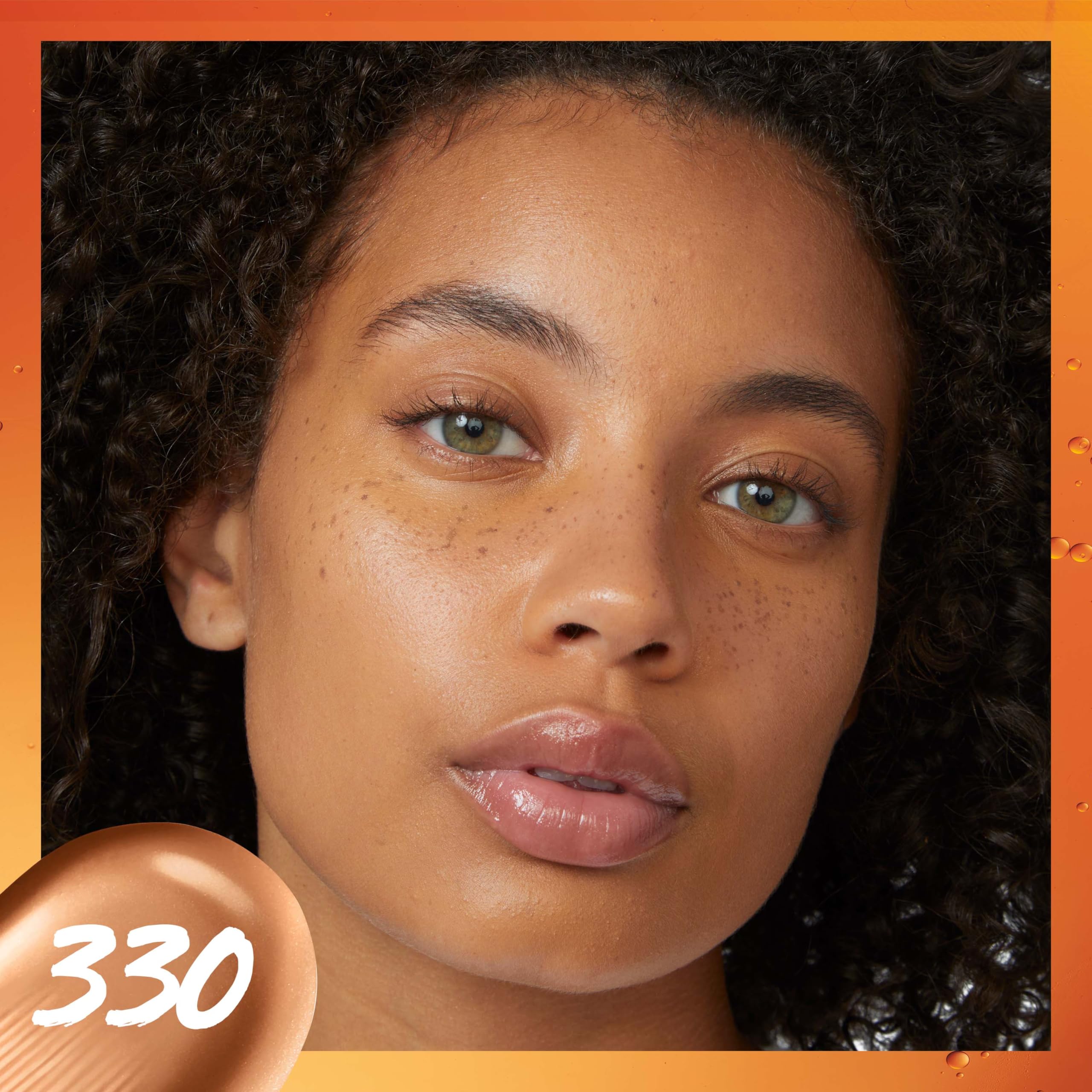 Maybelline Super Stay Skin Tint swatches reveal natural light-to-medium coverage and Vitamin C benefits.