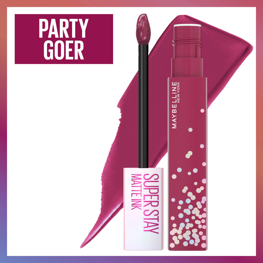 Swatch of 37 Maybelline birthday edition shades on skin