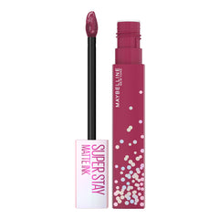 Maybelline Super Stay Matte Ink bottle showing long lasting lipstick color