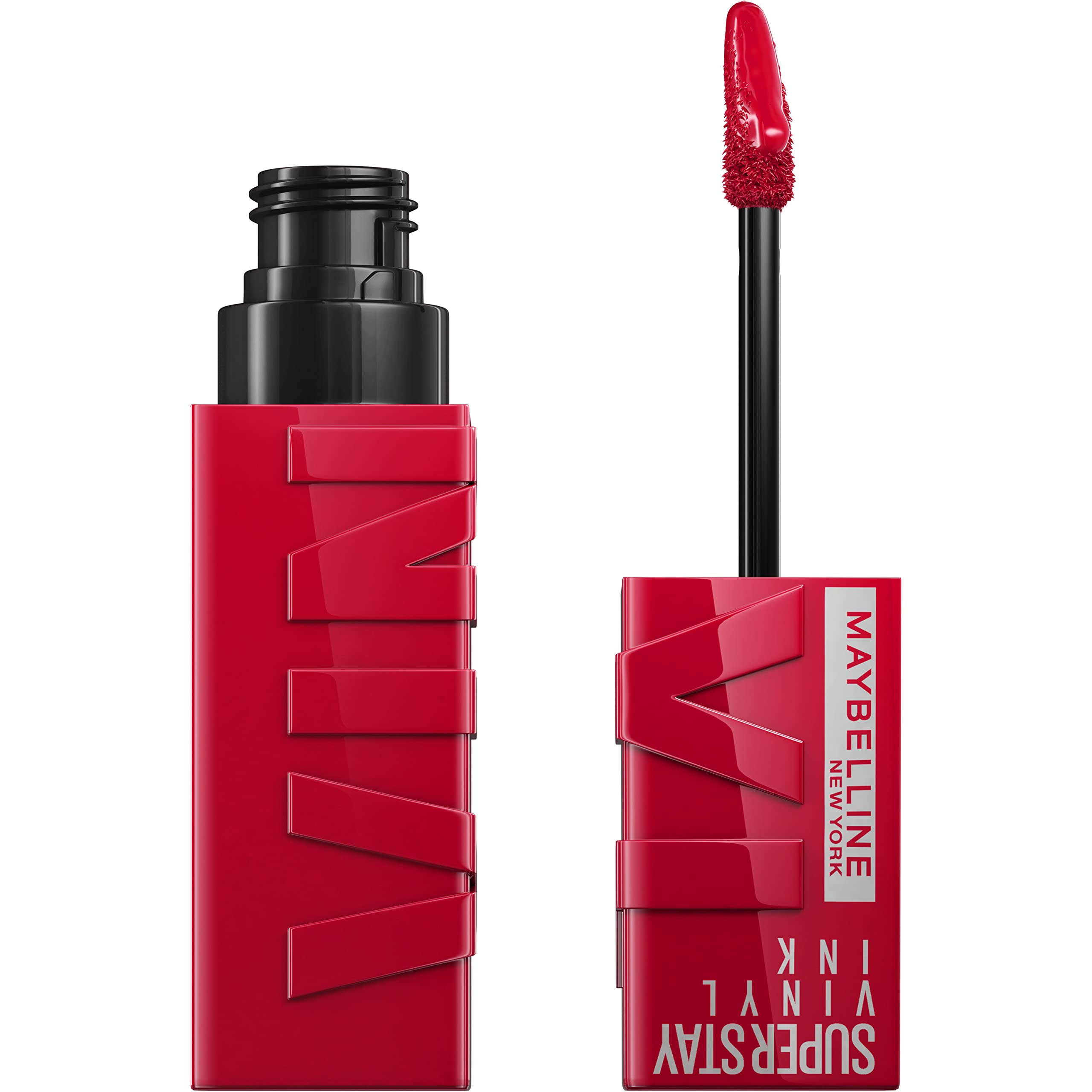 Maybelline Super Stay Vinyl Ink labios con brillo inmediato para un look llamativo