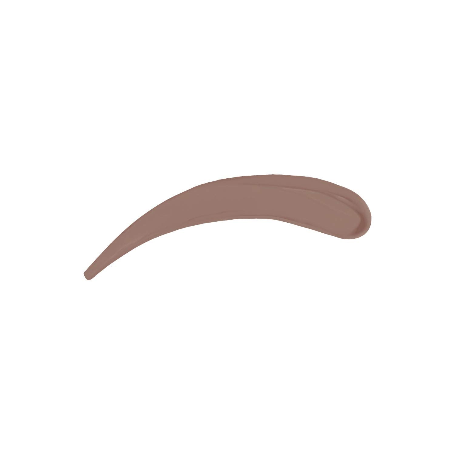 Maybelline TattooStudio Soft Brown swatches show natural brow match.