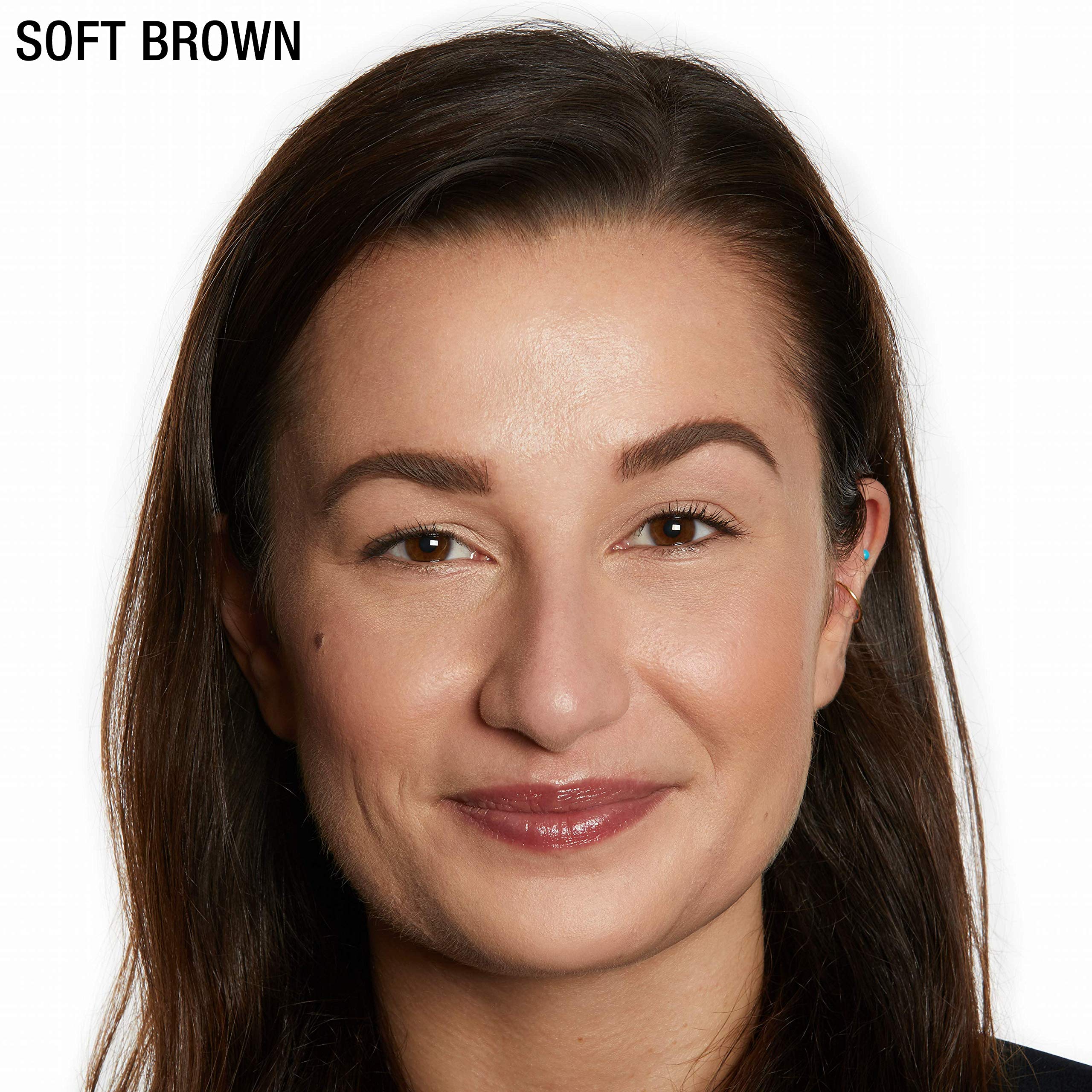 Maybelline TattooStudio Brow Pomade angled brush highlights sculpting capability.