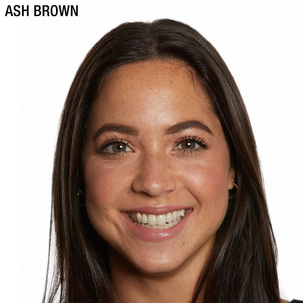Maybelline TattooStudio Brow Pomade ash brown matte finish for natural-looking brows.