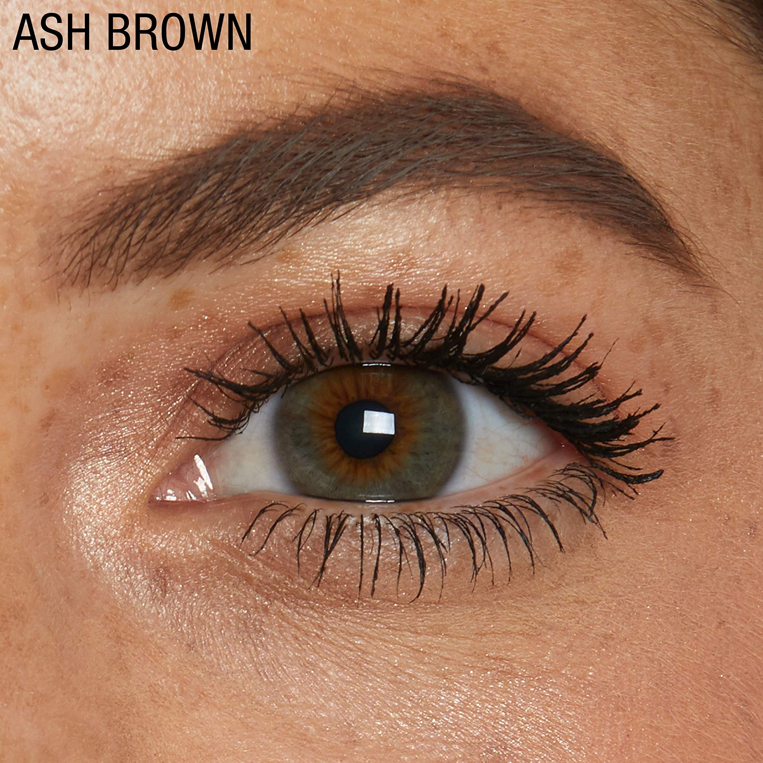 Maybelline TattooStudio Brow Pomade ash brown natural-stroke results.