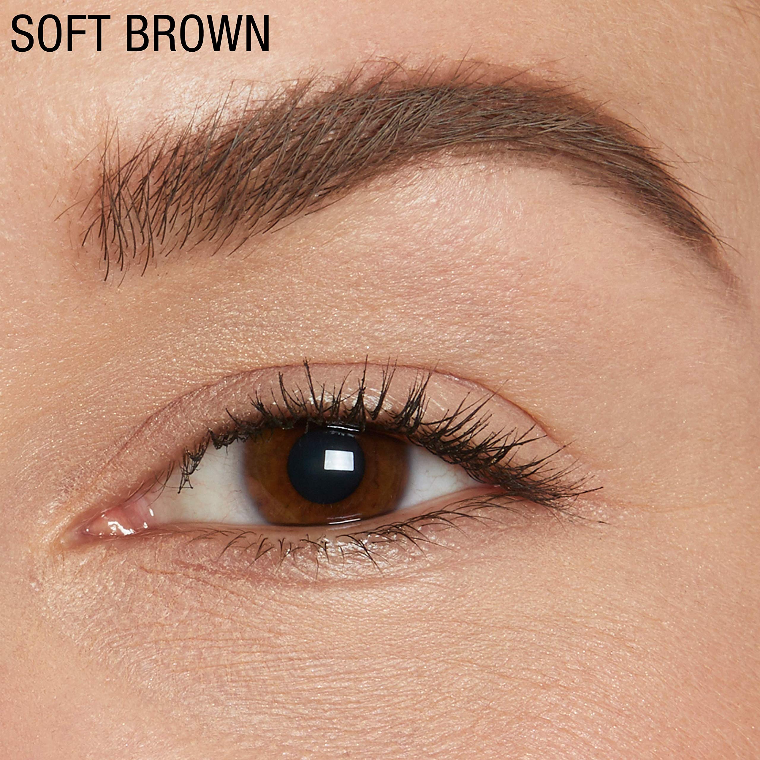 Maybelline TattooStudio Brow Pomade spoolie end for blending and natural shading.