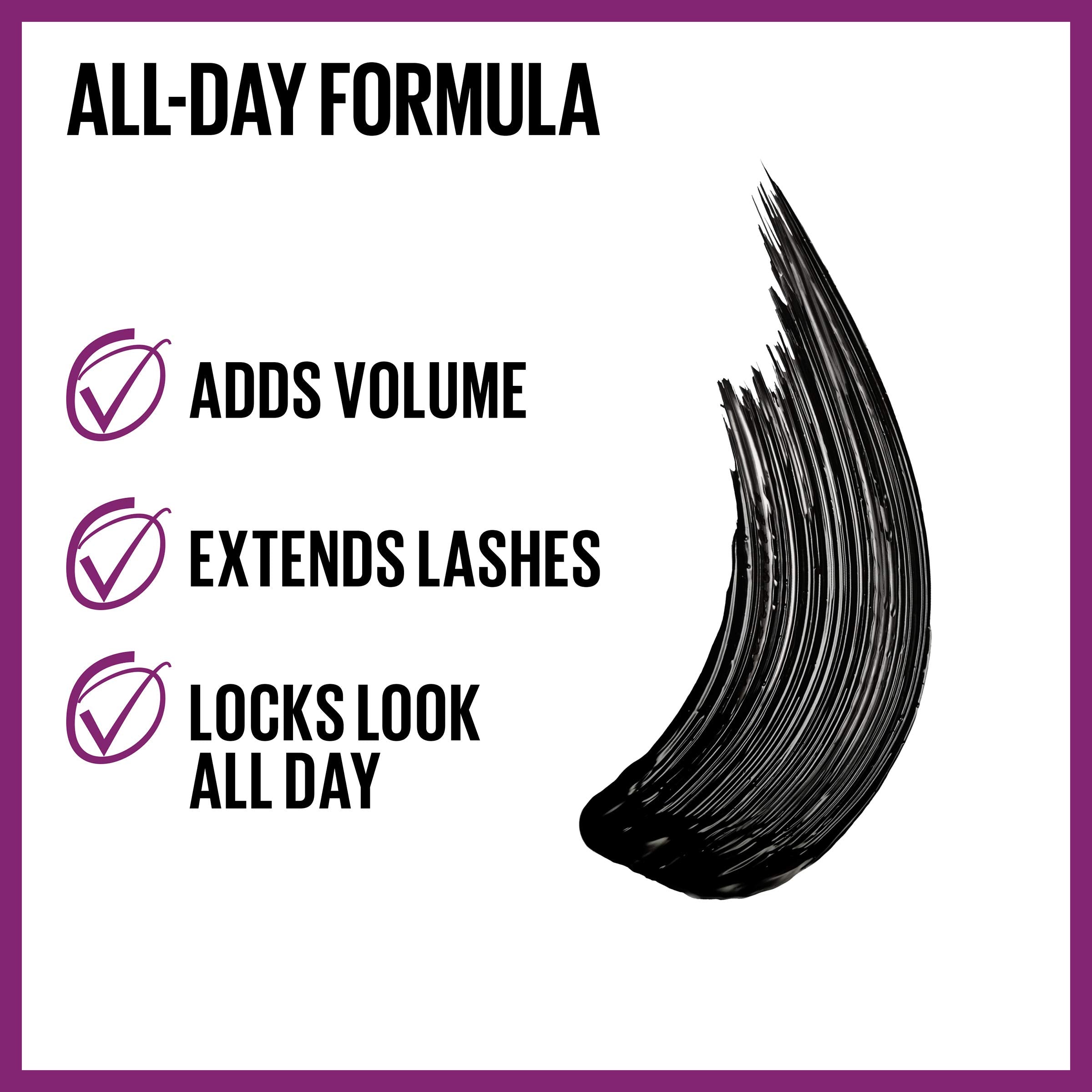 Maybelline The Falsies Lash Lift Waterproof Mascara fiber infused formula for length