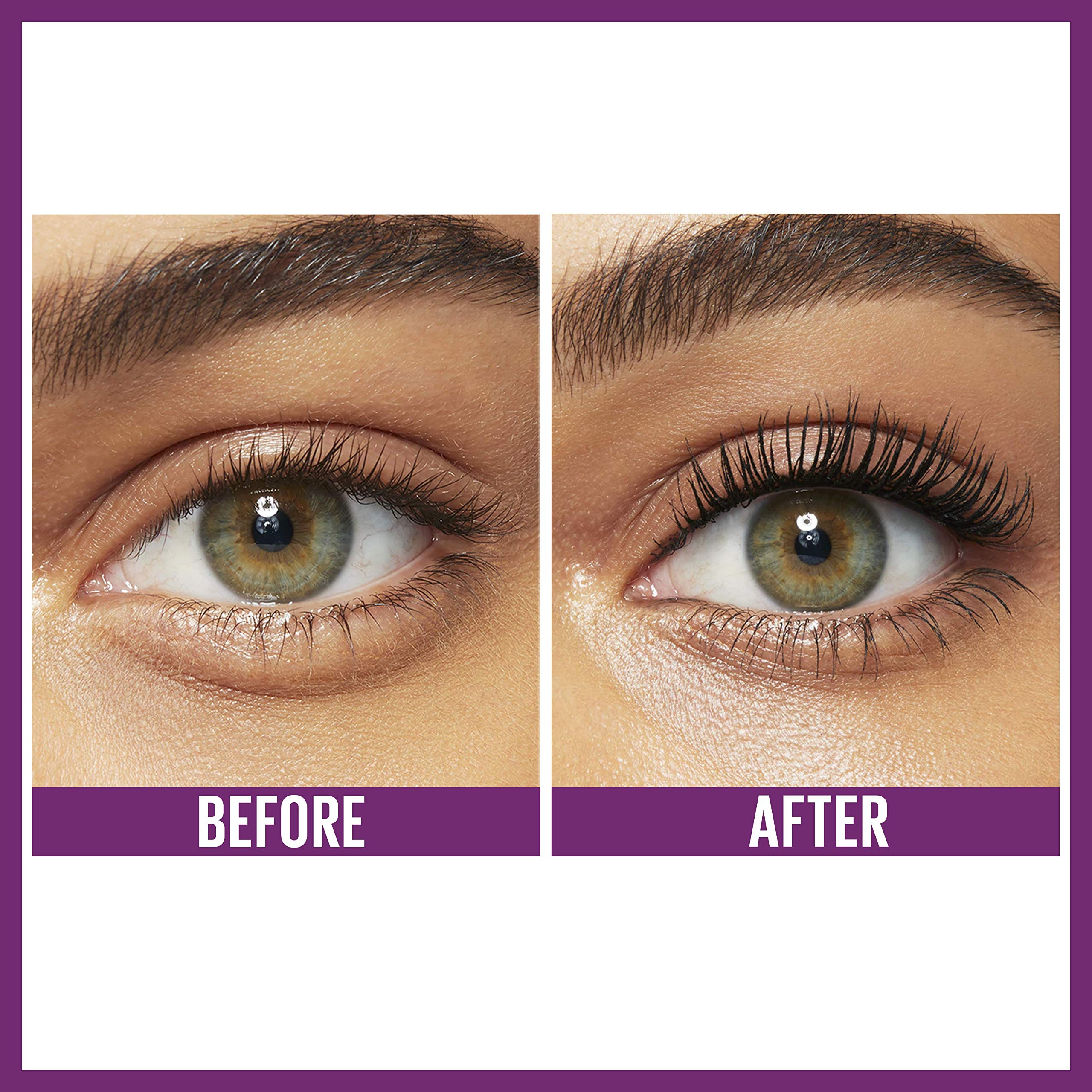 Maybelline The Falsies Lash Lift Waterproof Mascara lashes appear longer and thicker