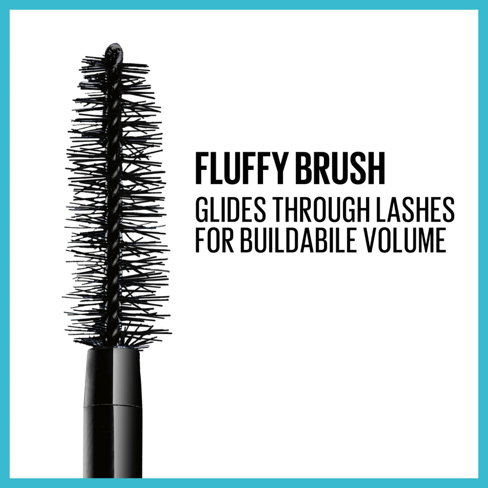 Maybelline Total Temptation wand shown for defined, separated lash performance.