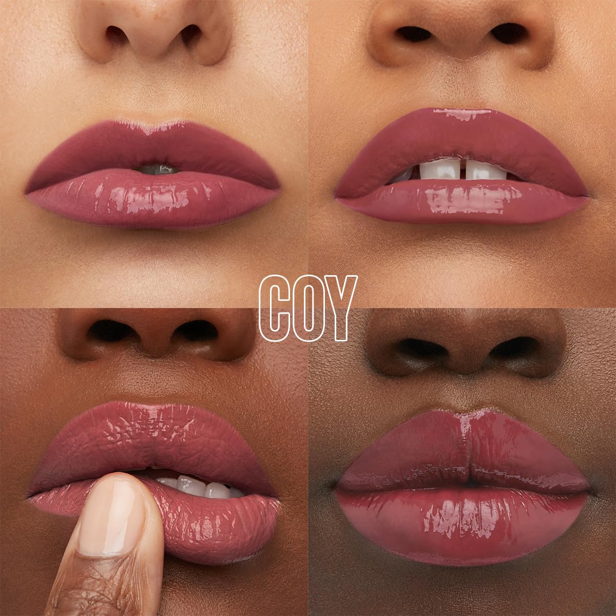 Maybelline vegan formula Vinyl Ink 20 shades display