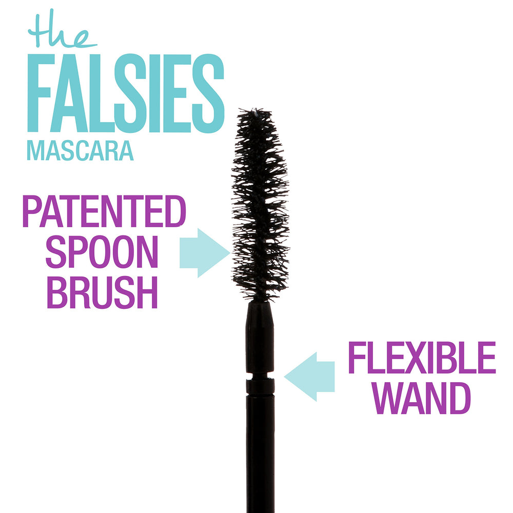 Maybelline Volum' Express Falsies washable-mascara rinses off easily.