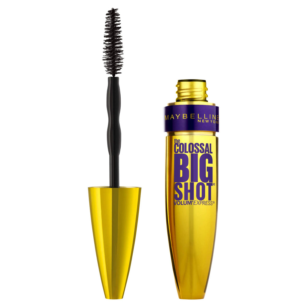 Maybelline washable mascara being applied from root to tip